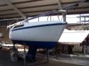 Springeding na poetsen en antifoulding